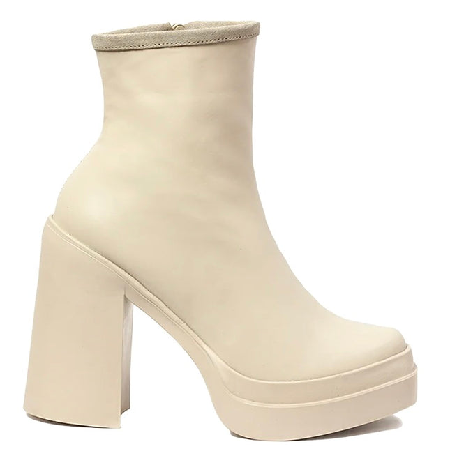 Botines Bianca - Crema