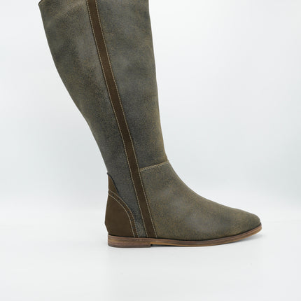 Bota en cuero vintage