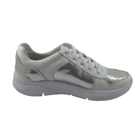 Tenis Blanco/ Plata