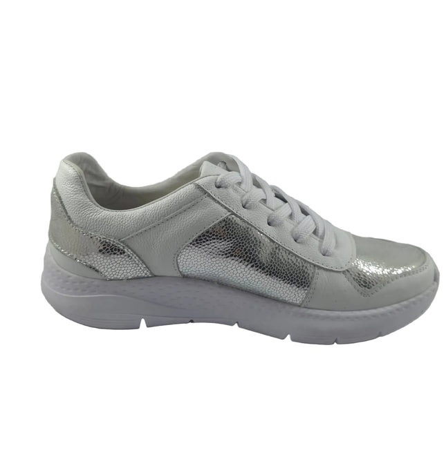 Tenis Blanco/ Plata