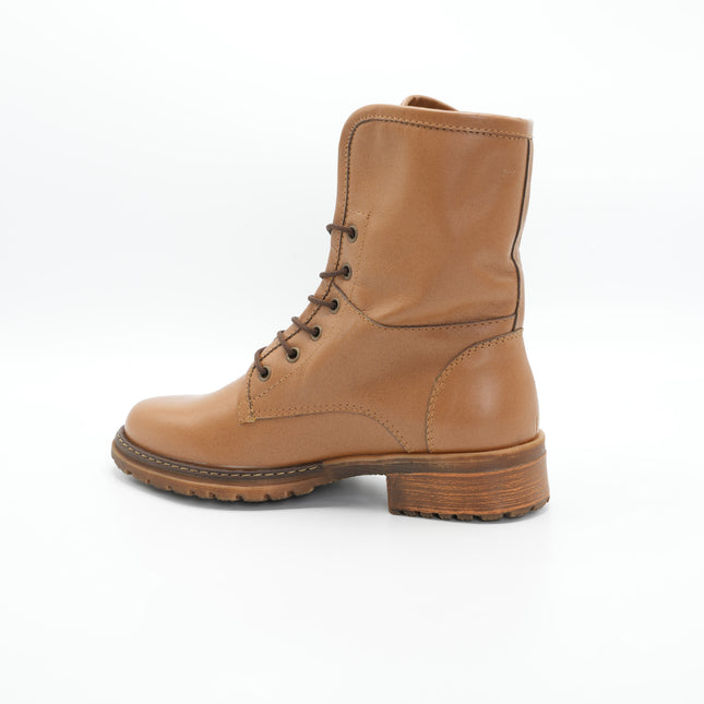 Bota en cuero miel