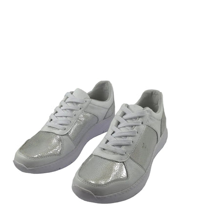Tenis Blanco/ Plata