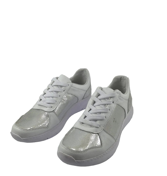 Tenis Blanco/ Plata