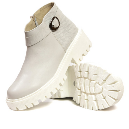 Botin Alice - Blanco