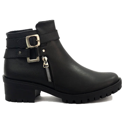 Botines Dina - Negro