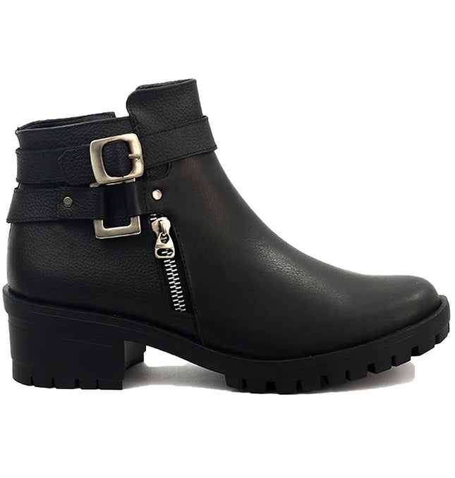 Botines Dina - Negro