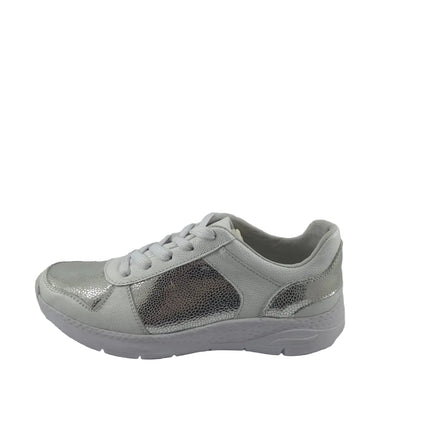 Tenis Blanco/ Plata