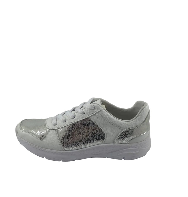 Tenis Blanco/ Plata