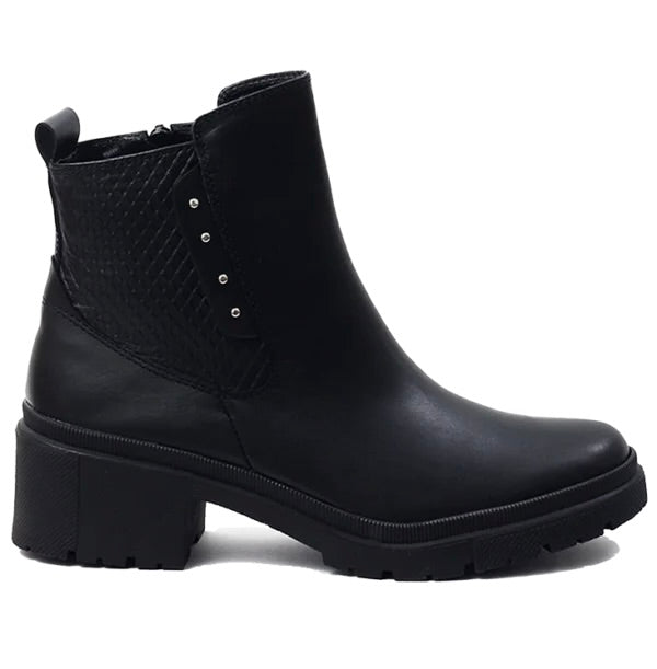 Botines Violetas - Negro