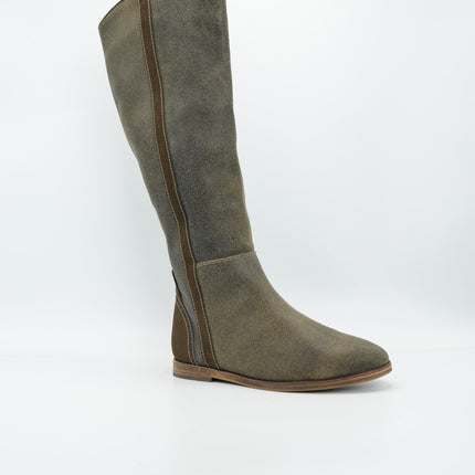 Bota en cuero vintage