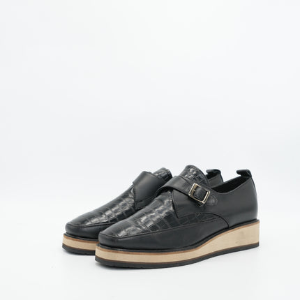 Zapato en cuero charol