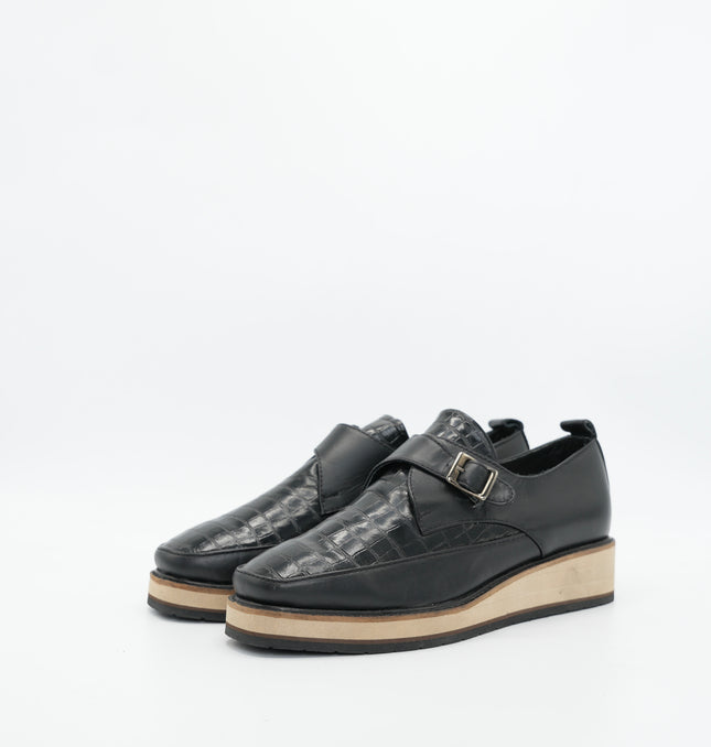 Zapato en cuero charol