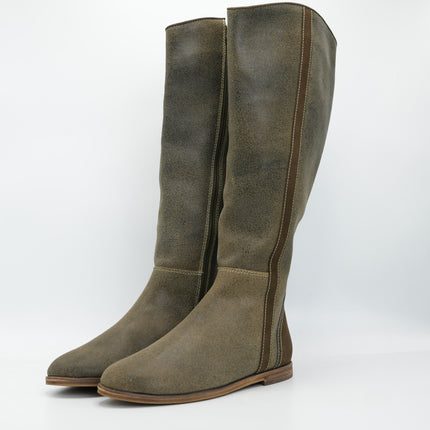 Bota en cuero vintage