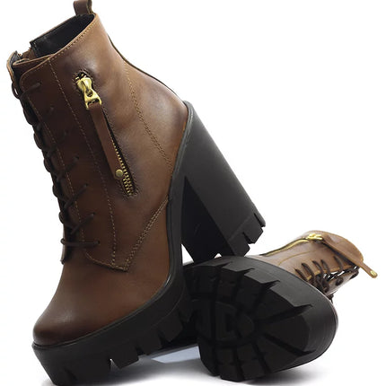 Botines Anni - Miel