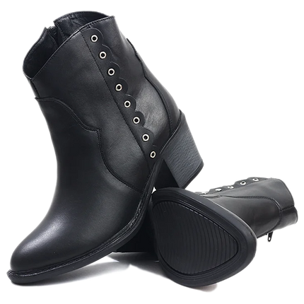 Botines Abba - Negro