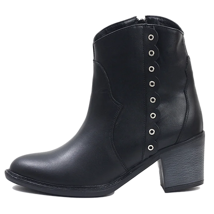 Botines Abba - Negro
