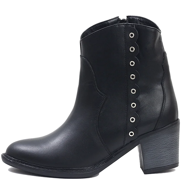 Botines Abba - Negro