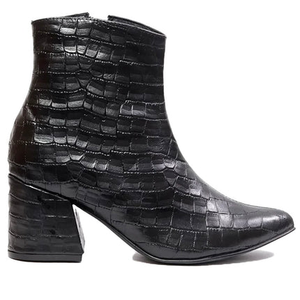 Botines Cristal - Negro