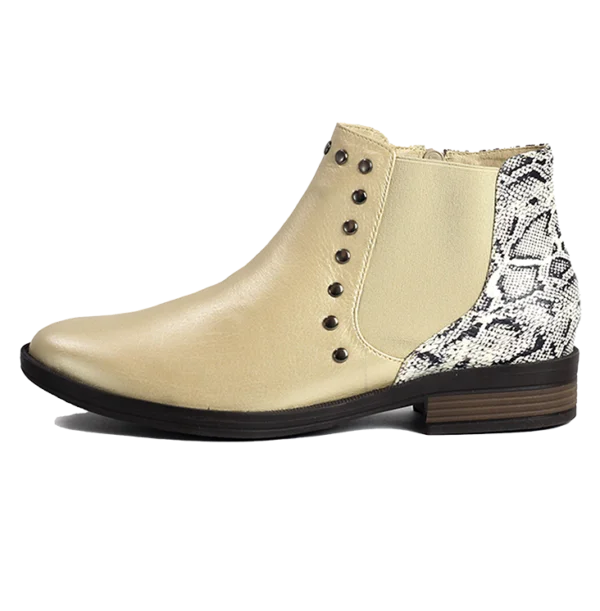 Botines Becca - Dorado