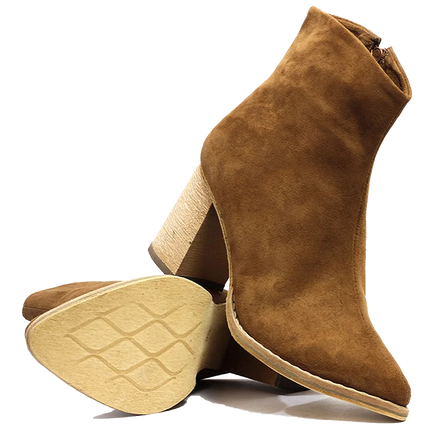 Botines Cristal - Miel