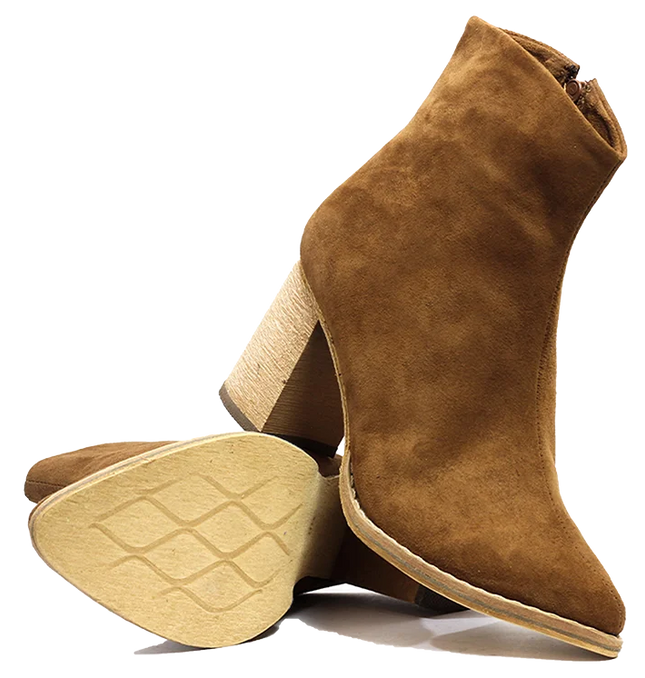 Botines Cristal - Miel