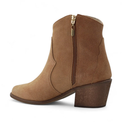 Botin cafe con flecos