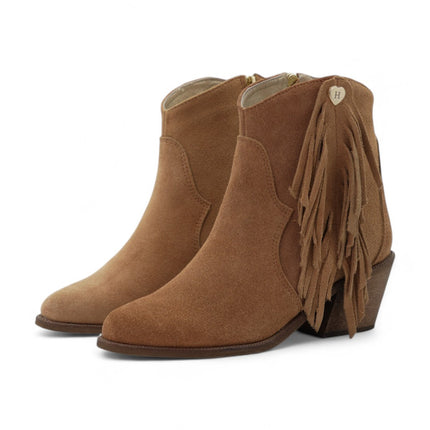 Botin cafe con flecos