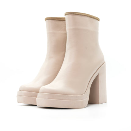 Botines Bianca - Crema
