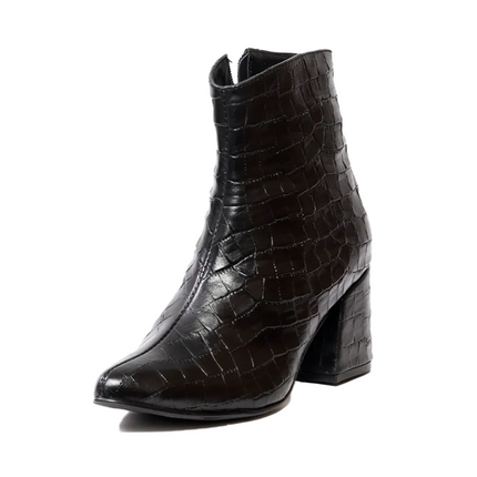 Botines Cristal - Negro