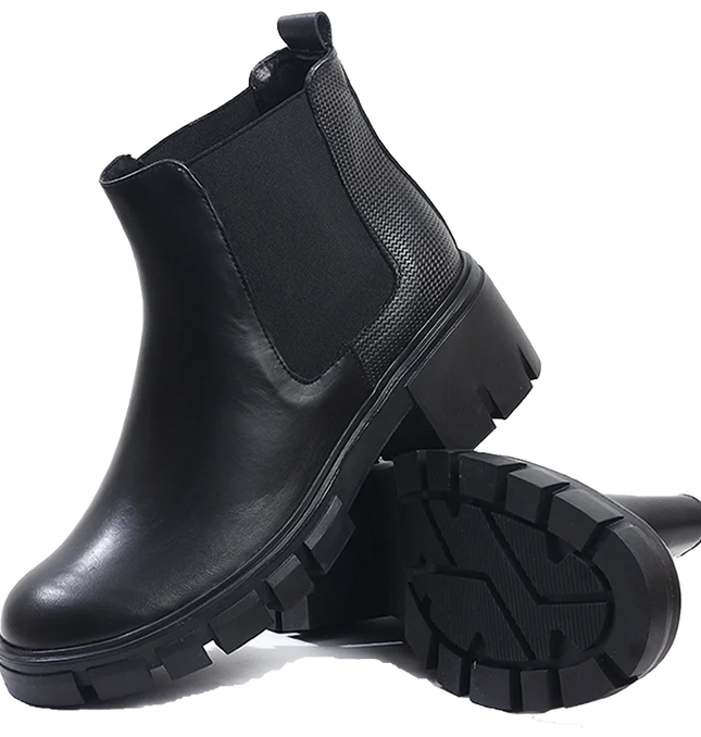 Botines Escarlata - Negro