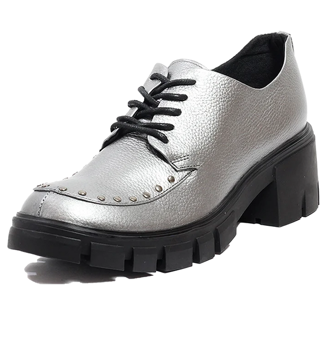 Mocasines Georgia - Plata