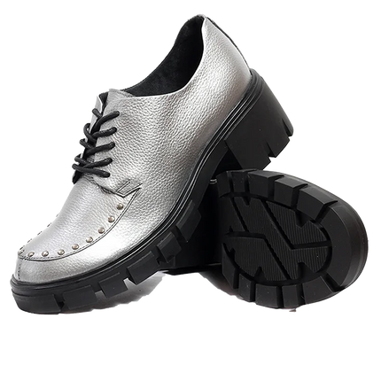 Mocasines Georgia - Plata