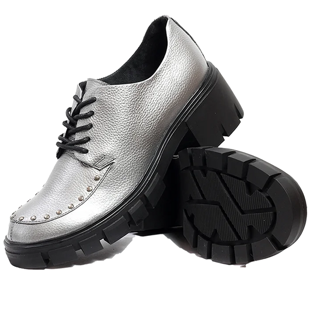 Mocasines Georgia - Plata