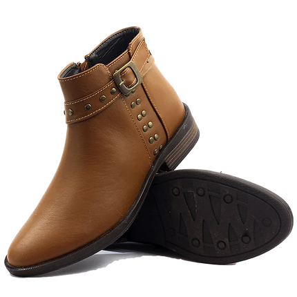 Botines Leia - Miel