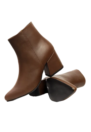 Botines Zara - Tabaco