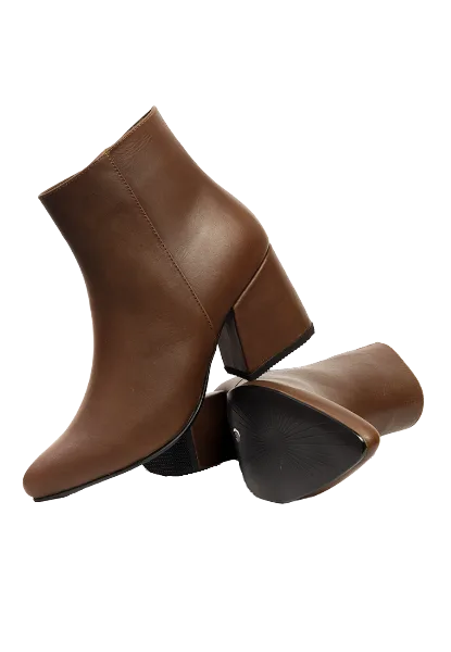 Botines Zara - Tabaco