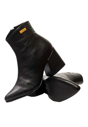 Botines Cristal - Negro