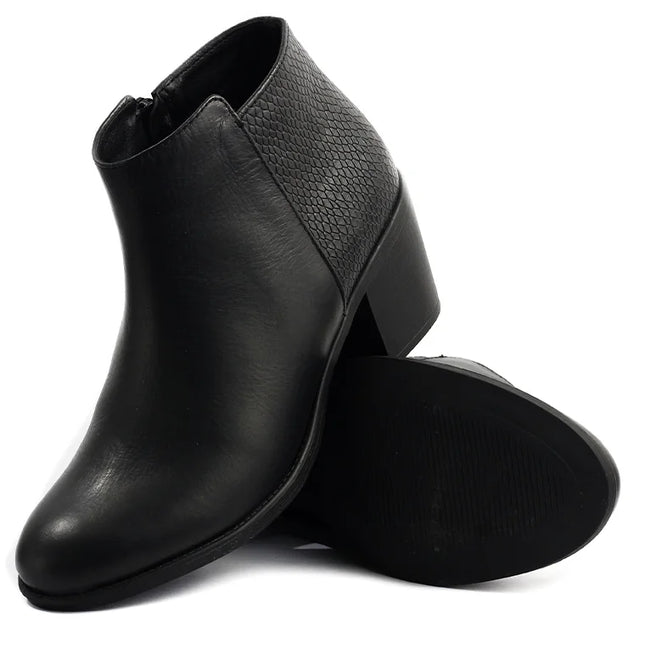 Botines Tina - Negro