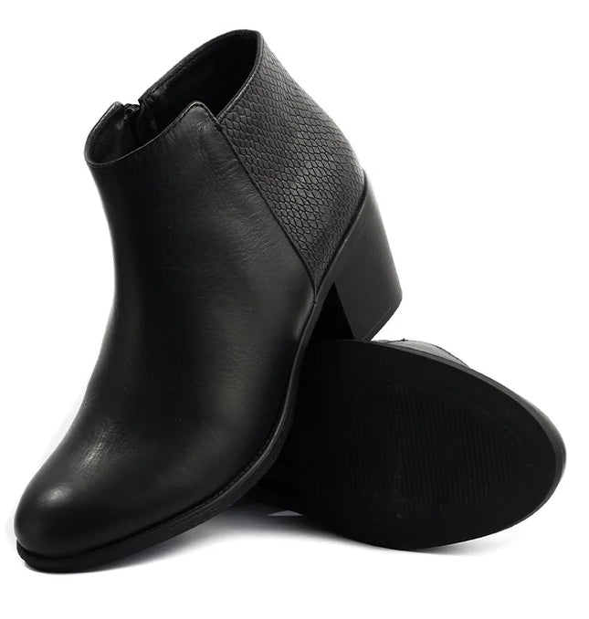 Botines Tina - Negro