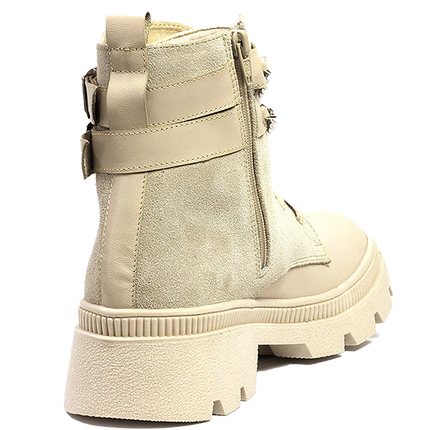 Botines Tammy - Crema