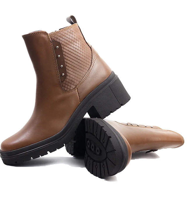 Botines Violeta - Miel