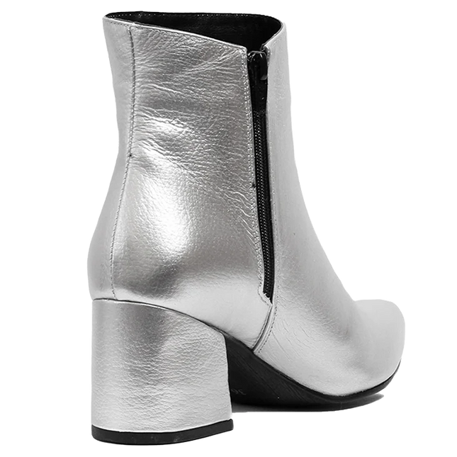 Botines Zara - Plata