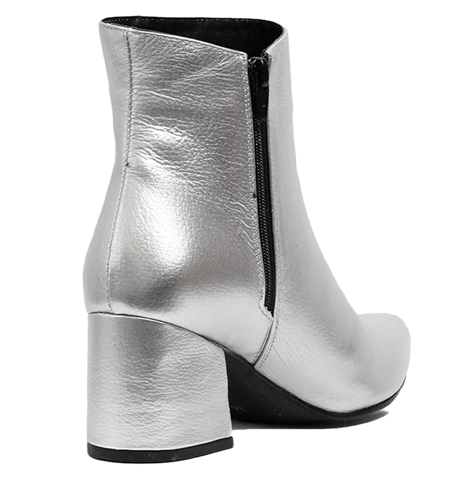 Botines Zara - Plata