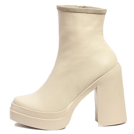 Botines Bianca - Crema