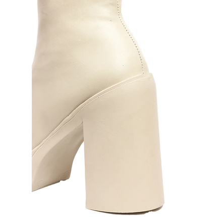 Botines Bianca - Crema