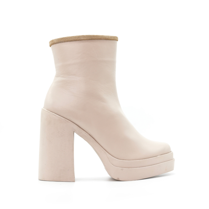 Botines Bianca - Crema