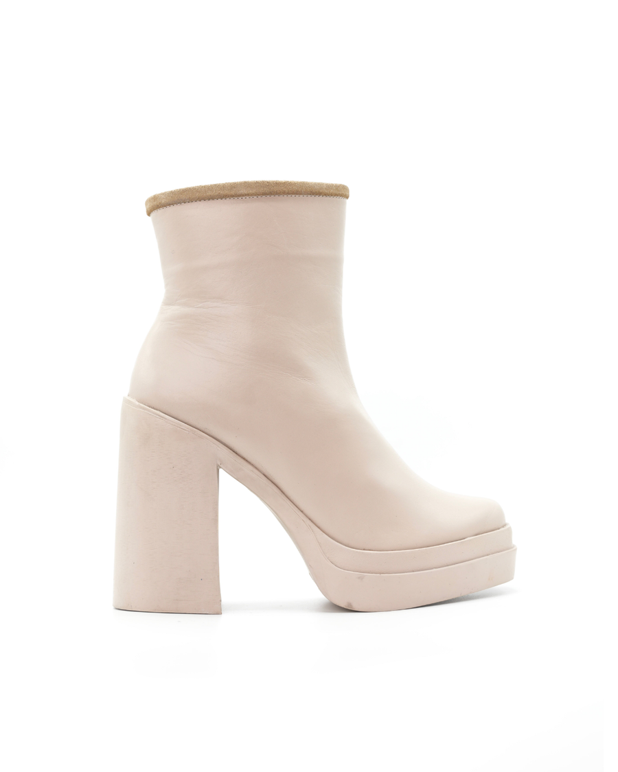 Botines Bianca - Crema