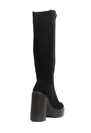 Bota Bela en Gamuza - Negra