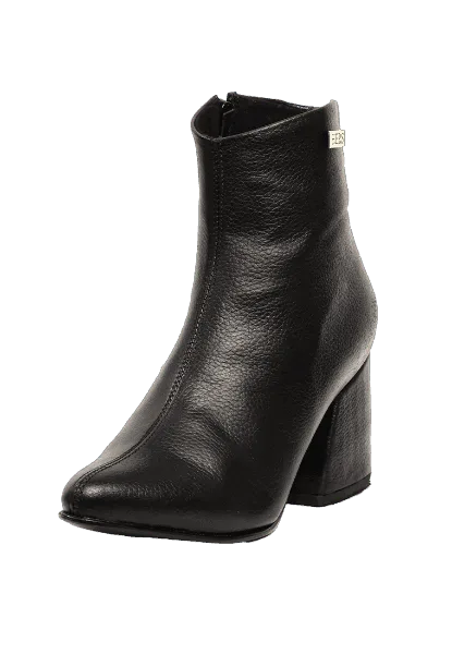 Botines Cristal - Negro