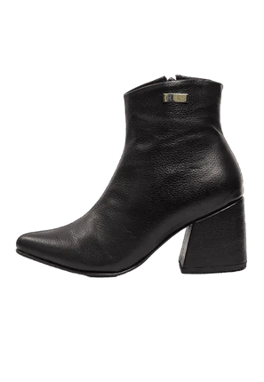Botines Cristal - Negro